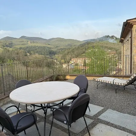 شقة Borgo Di Gaiole - Casa Lorenzo - With A View & Travel Guide